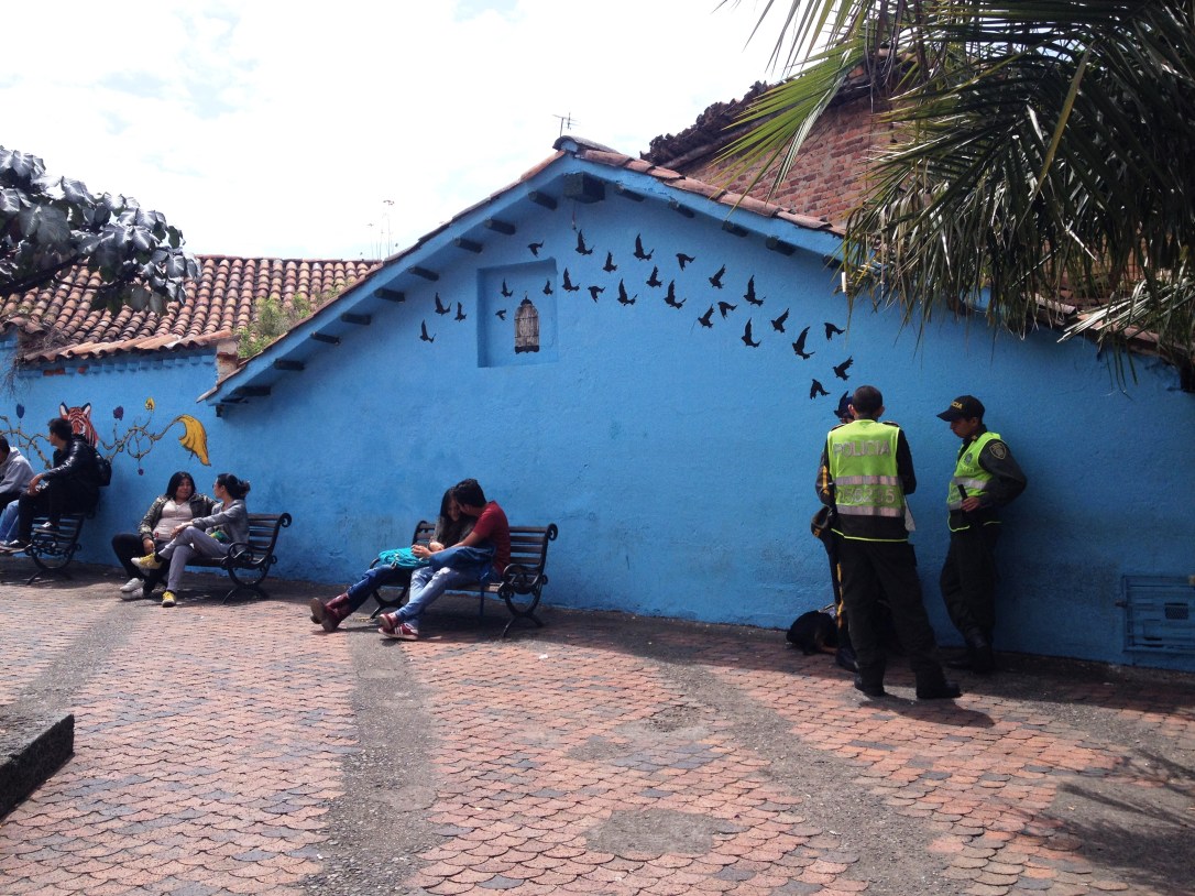 La Candelaria, street art - Bogota