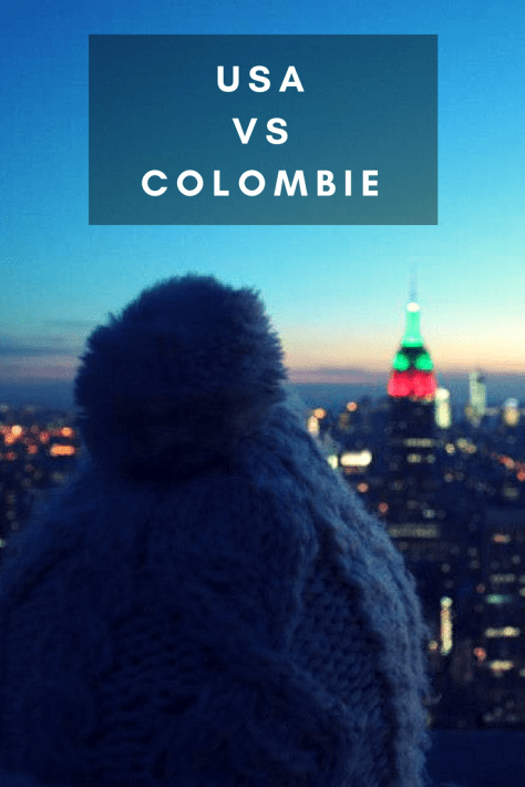 USA VS COLOMBIE