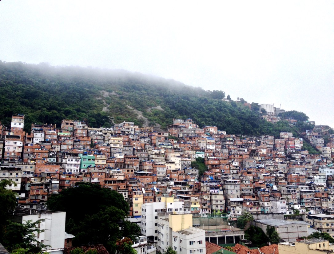 Brésil, favelas