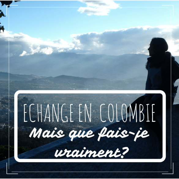 Echange en Colombie- ce que je fais vraiment