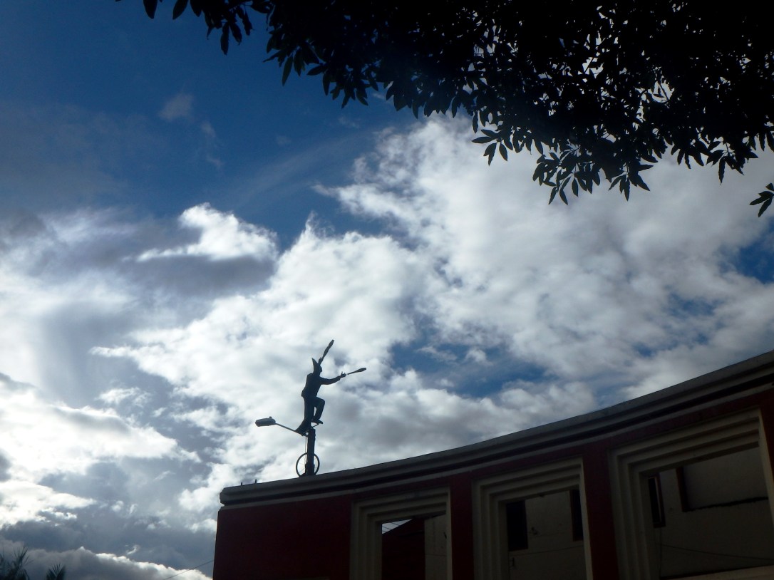 La Candelaria, place du Chorro, à Bogota, en Colombie. Amérique du sud/ latine. Parler espagnol comme un bogotanais/colombien