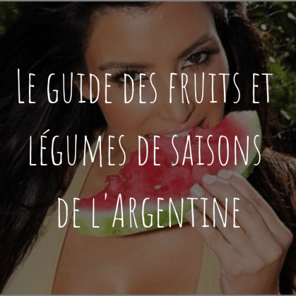 fruits et légumes de saison - Buenos Aires - Argentine