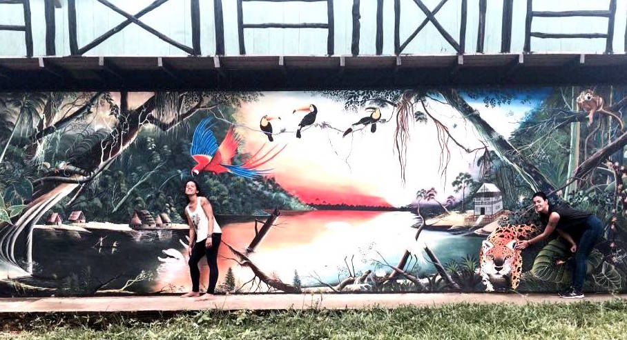 amazonie colombie graffiti street art