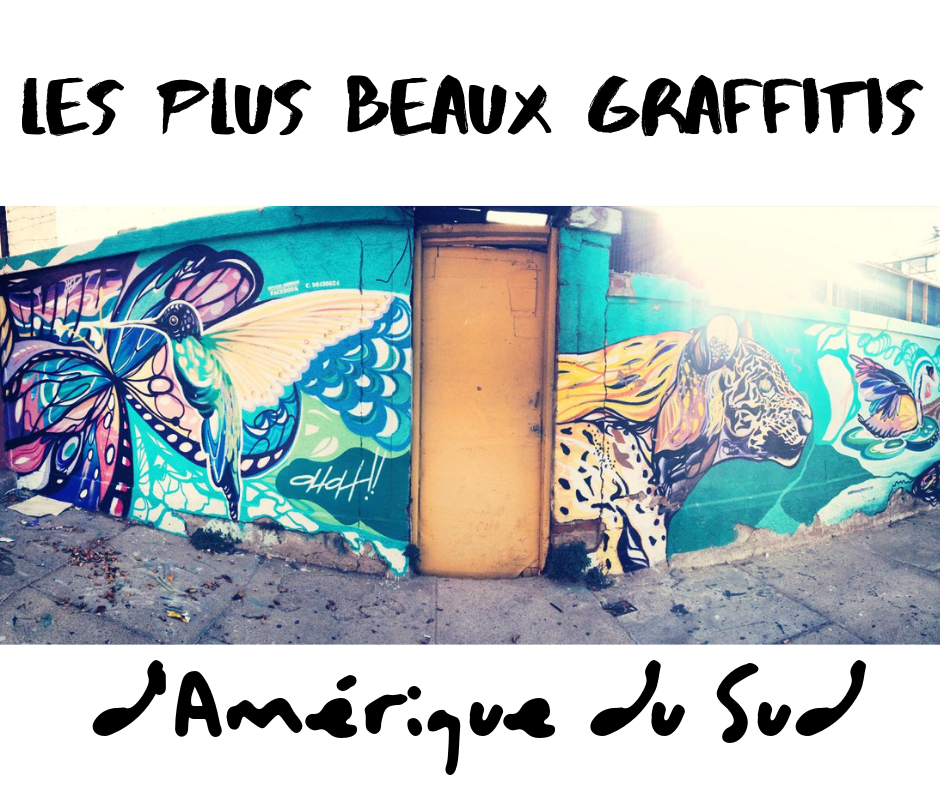 Les plus beaux graffitis d'Amérique du sud