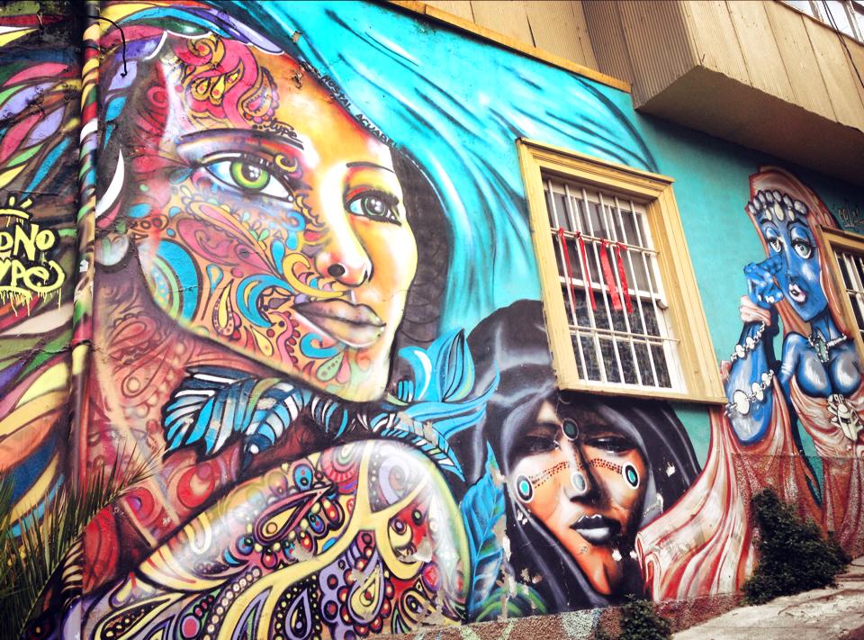 valparaiso, graffiti, chili