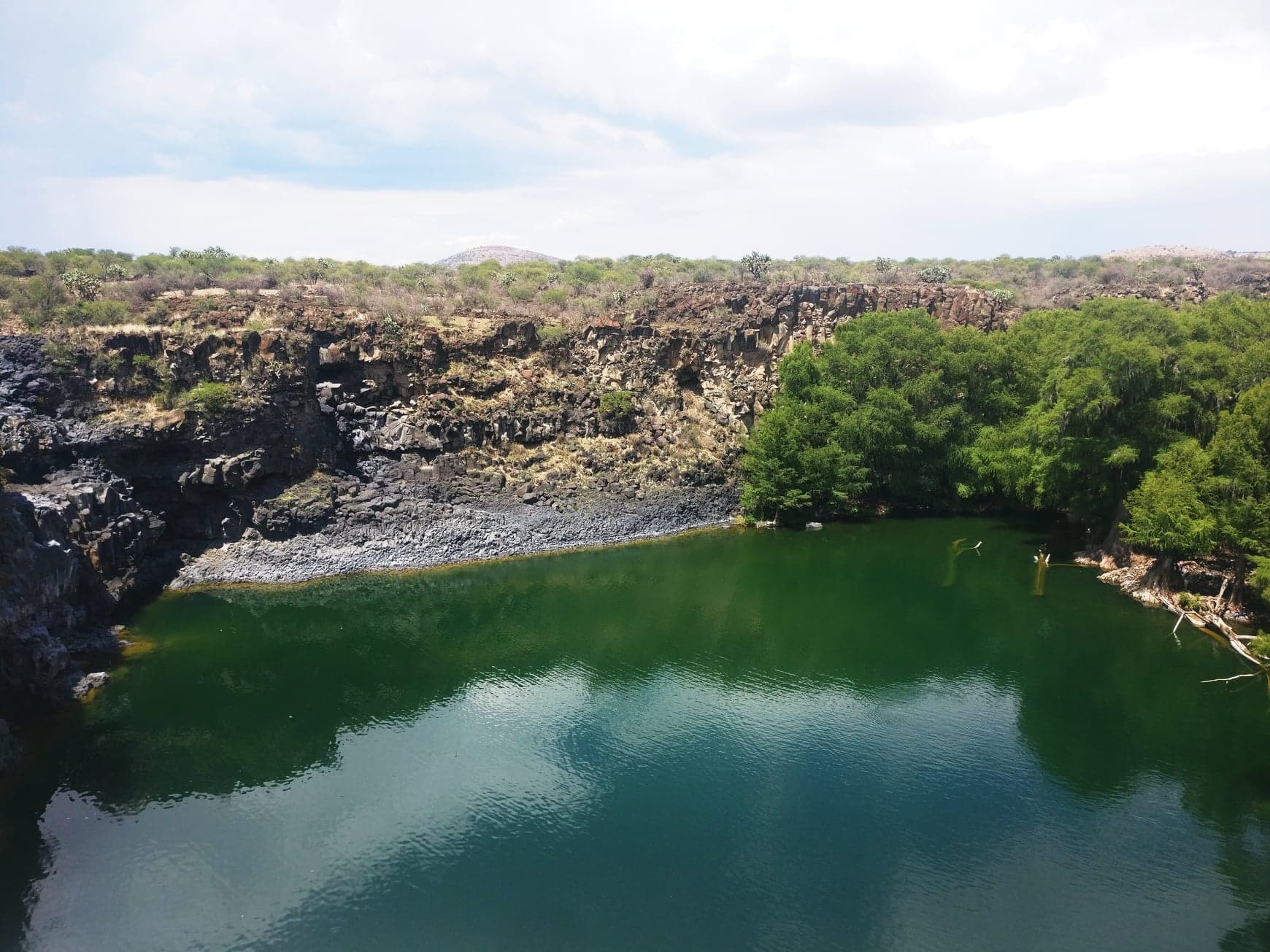 saltito sans eau durango cascade