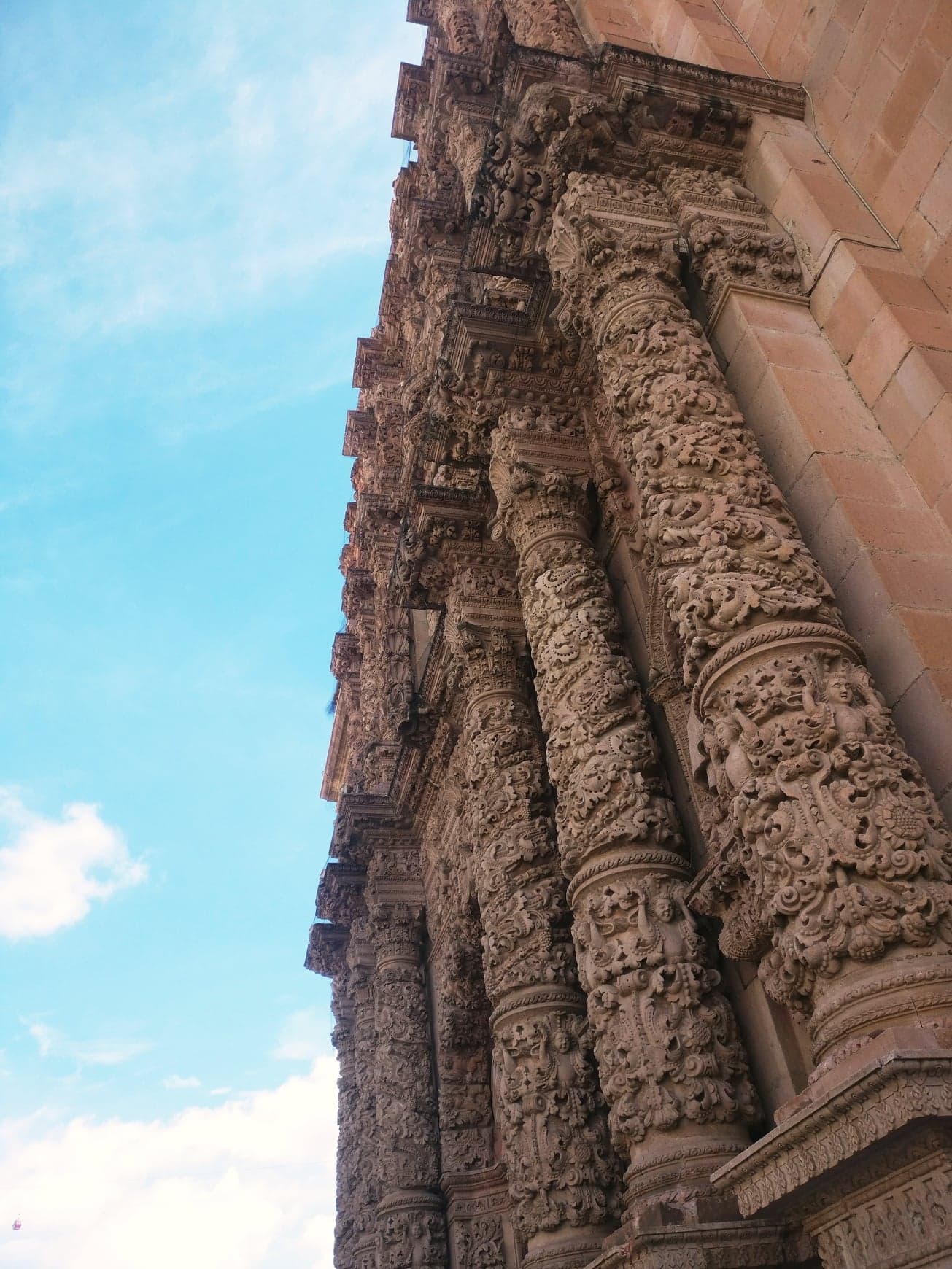 cathédrale zacatecas détails mexique
