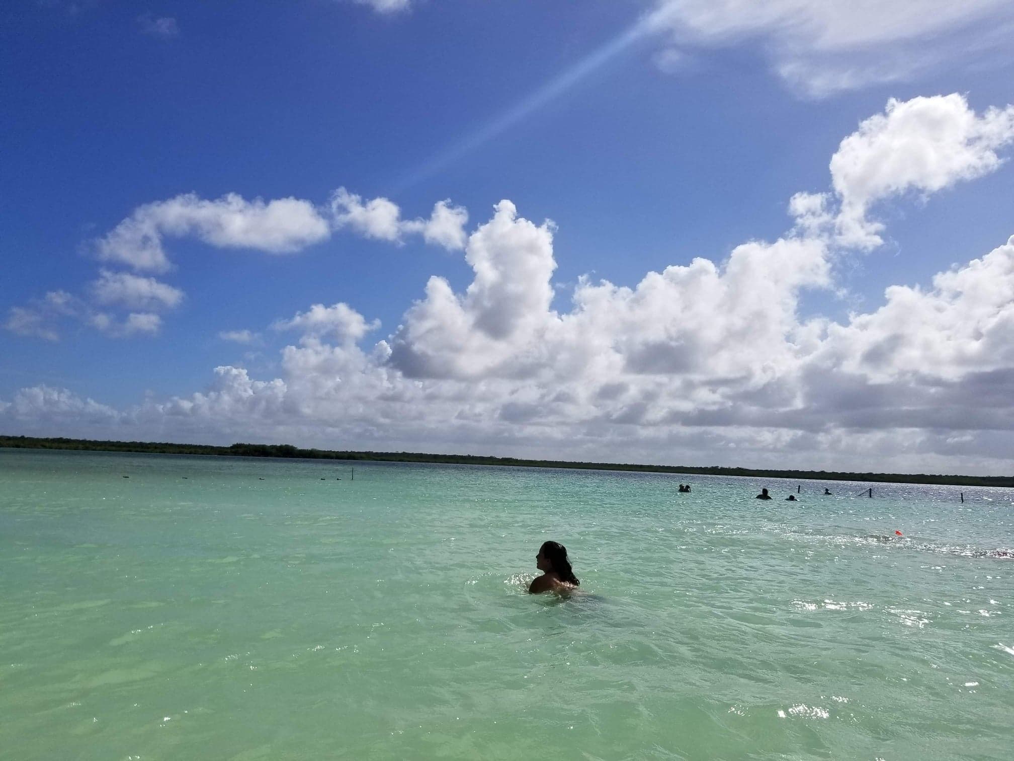 laguna kaan luum, tulum, mexique